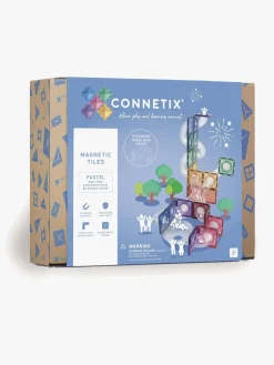 Connetix Magnetiske Byggeklodser Kuglelabyrint Pastel Udvidelsessæt 80 Dele