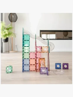 Connetix Magnetiske Byggeklodser Kuglelabyrint Pastel Udvidelsessæt 80 Dele