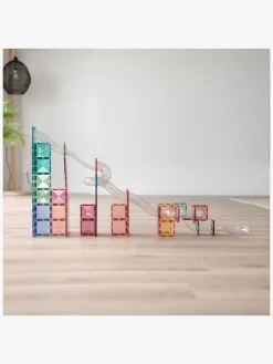 Connetix Magnetiske Byggeklodser Kuglelabyrint Pastel Udvidelsessæt 80 Dele