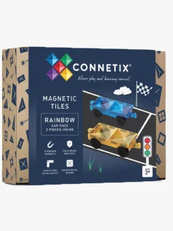 Connetix Rainbow Magnetiske Byggeklodser Bilpakke 2-pak