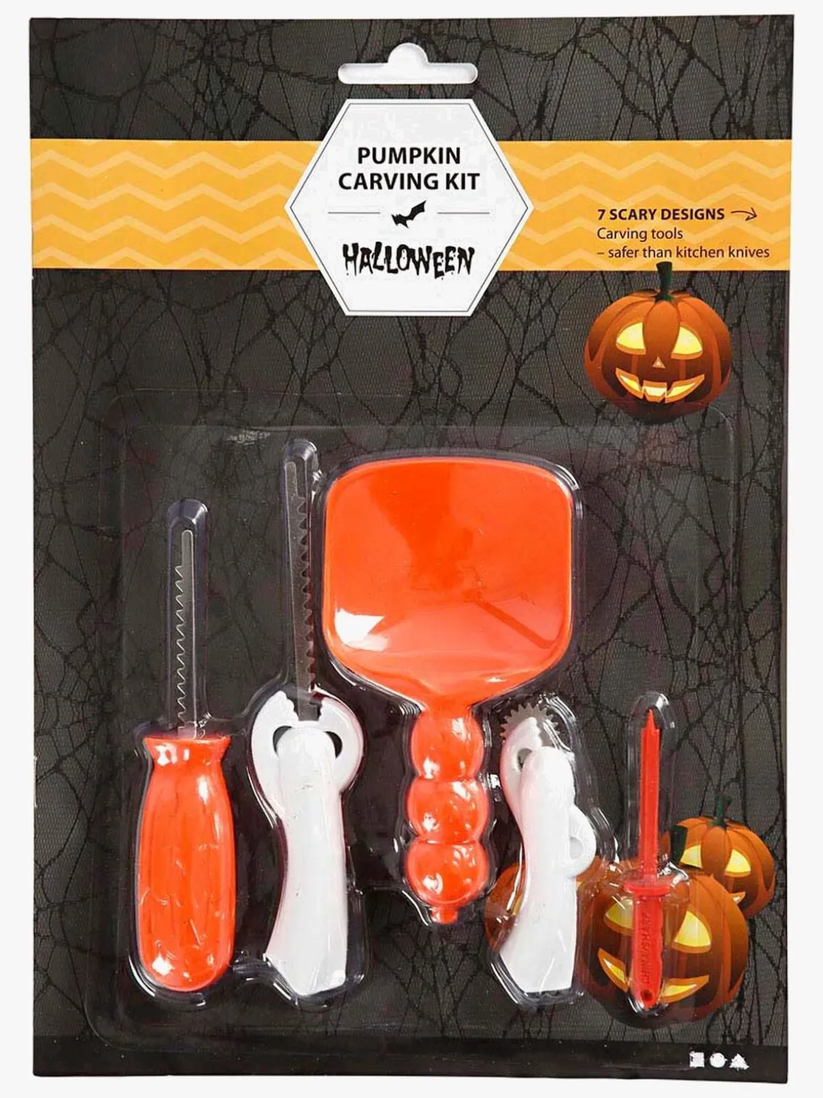 Creativ Company Halloween Græskar Skæresæt