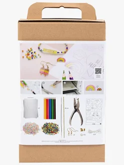 Creativ Company  Krympeplast DIY Sæt Øreringe og Halskæder