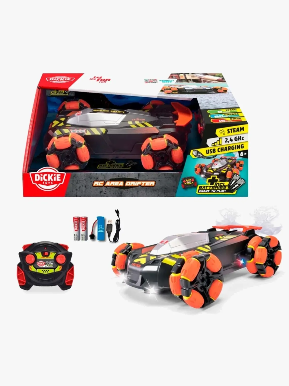 Dickie Toys Area Drifter Fjernstyret Bil