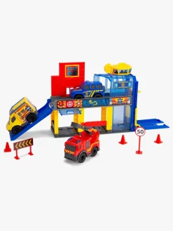 Dickie Toys Redningsstation inkl 3 Transportmidler