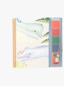 Dino World Fingerprint Fun Malebog