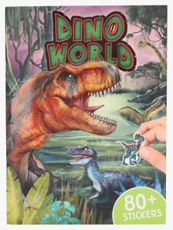 Dino World Kreabog med Skumklistermærker