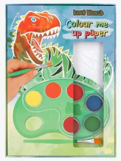 Dino World Malesæt Colour Me Up Paper