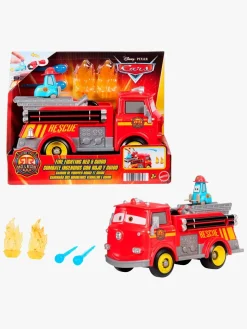 Disney Cars Race & Rescue Hero Red Brandbil