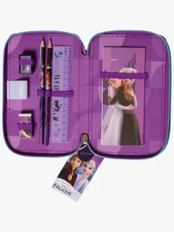 Disney Frozen Dobbelt Penalhus, Lilla