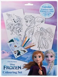 Disney Frozen Skrivesæt & Malesæt