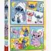 Disney Lilo & Stitch Puslespil 2x70 Brikker