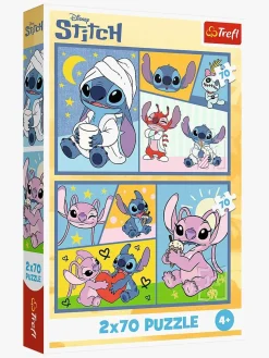 Disney Lilo & Stitch Puslespil 2x70 Brikker