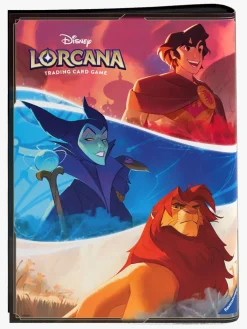 Disney Lorcana Card Portfolio Mappe til Samlekort Karakterer