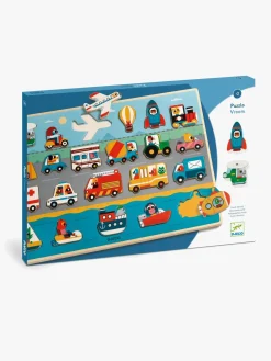 Djeco Træpuslespil Vroom 22 Brikker
