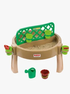 Dolu Gardening, Sand, Water, Creativity 4-i-1 Legebord, Brun