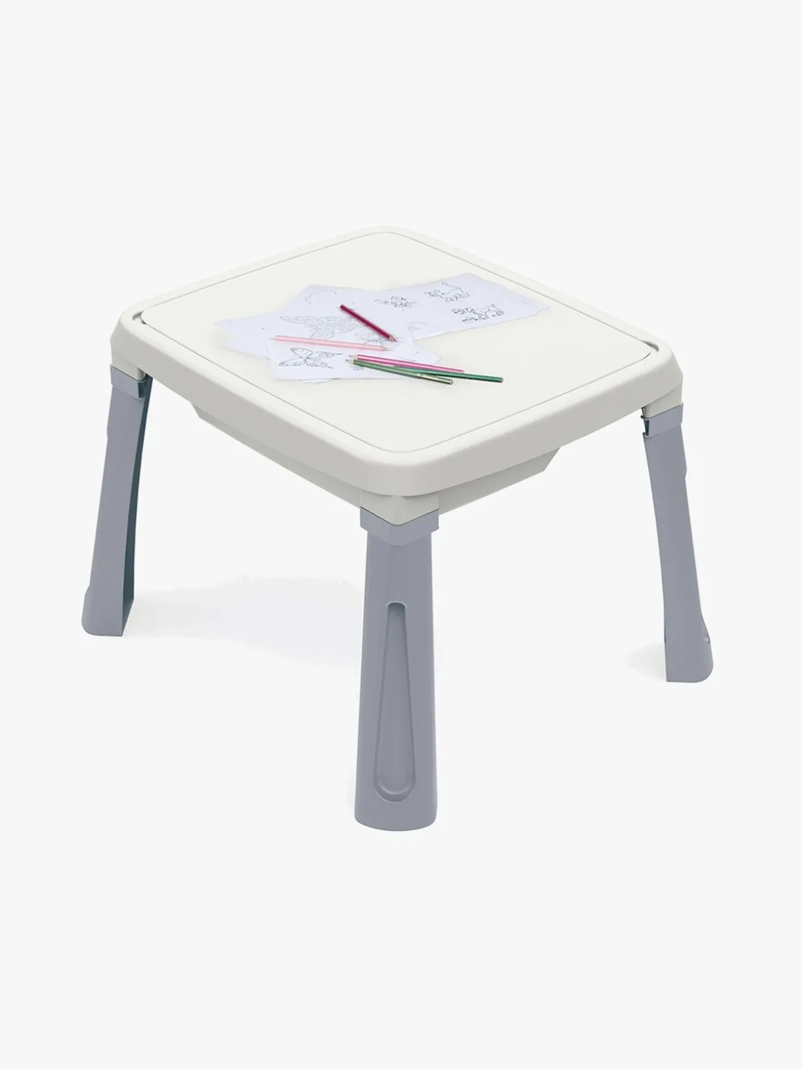 DOLU Sand, Water & Creativity 3-i-1 Legebord, Creme