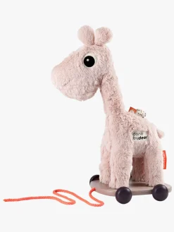 Done By Deer Trækkelegetøj Raffi, Lyserød