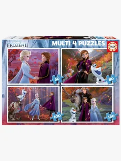Educa Disney Frozen Puslespil 4-i-1