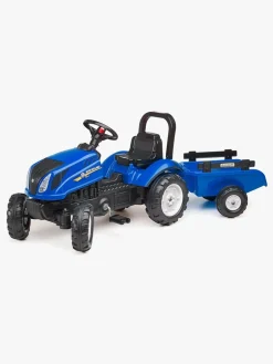 Falk New Holland T6 Traktor med Trailer