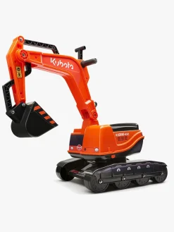 Falk Ride-on-gravemaskine Super Builder inkl. Hjelm, Orange