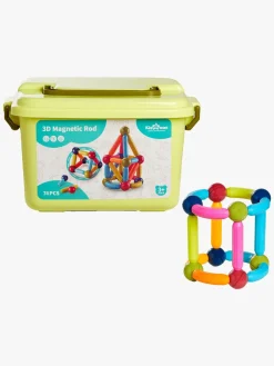 Fippla Store Magnetiske Byggeklodser 74 Dele