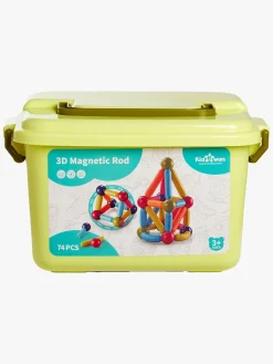 Fippla Store Magnetiske Byggeklodser 74 Dele