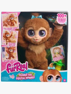 FurReal Peanut The Playful Monkey Interaktiv Abe 38 cm