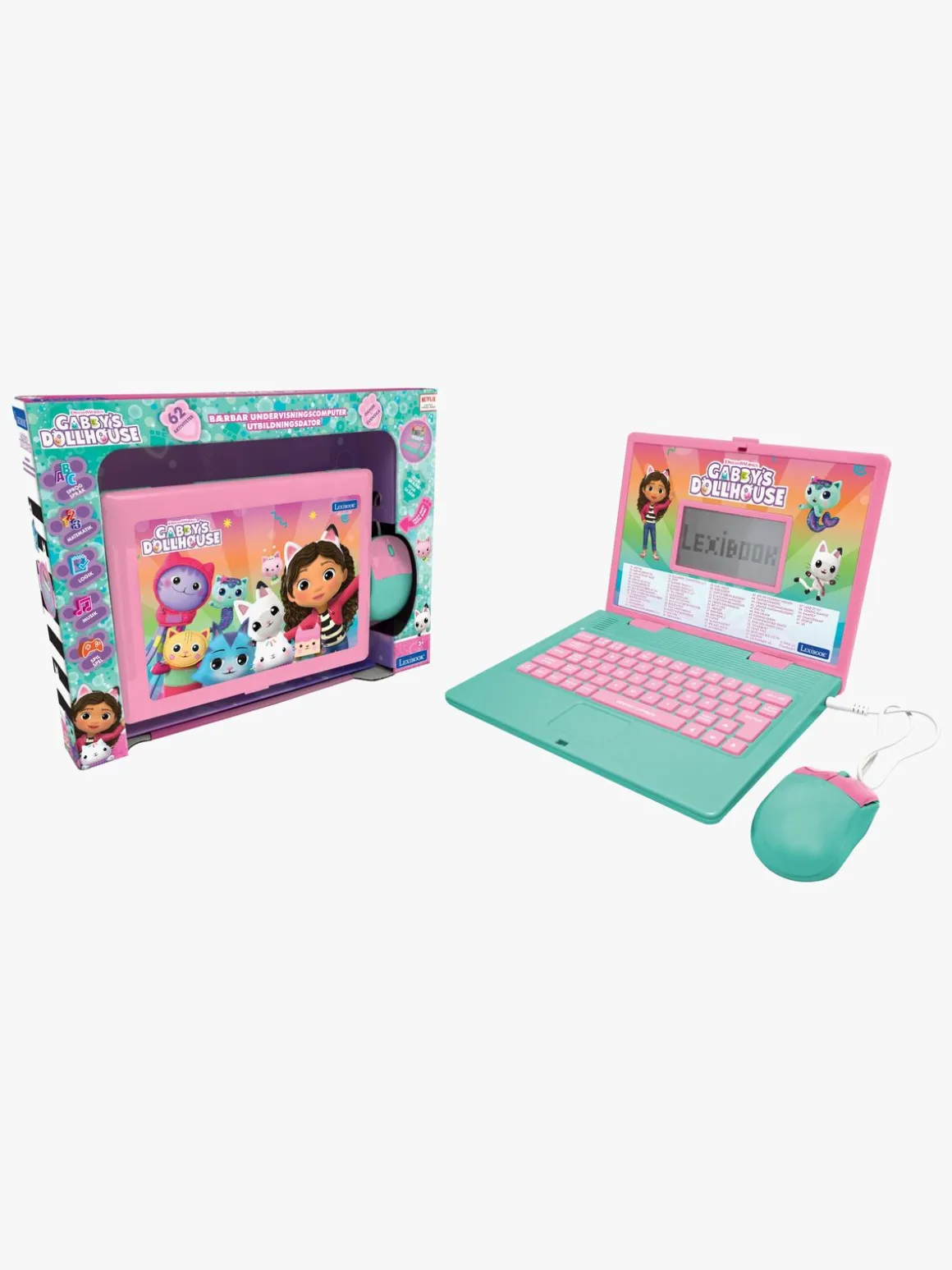 Gabby's Dollhouse Bærbar Computer 62 Aktiviteter