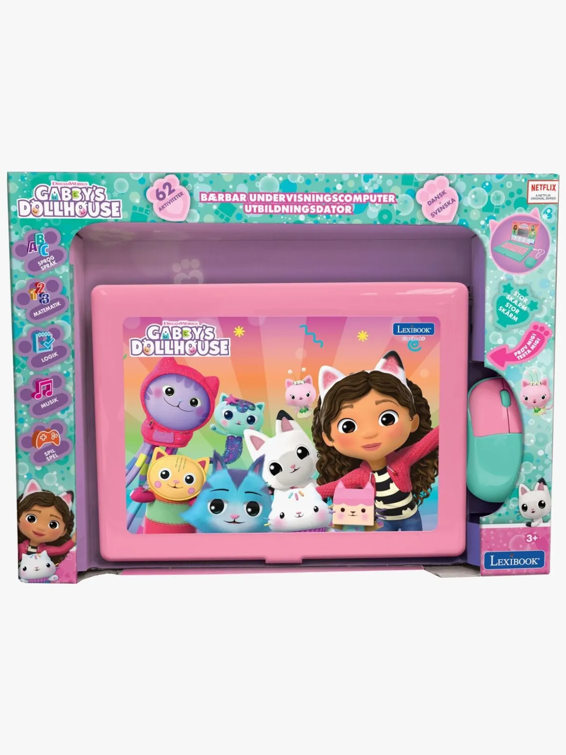 Gabby's Dollhouse Bærbar Computer 62 Aktiviteter