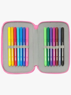 Gabby's Dollhouse Penalhus med 3 Rum 37pcs, Confetti