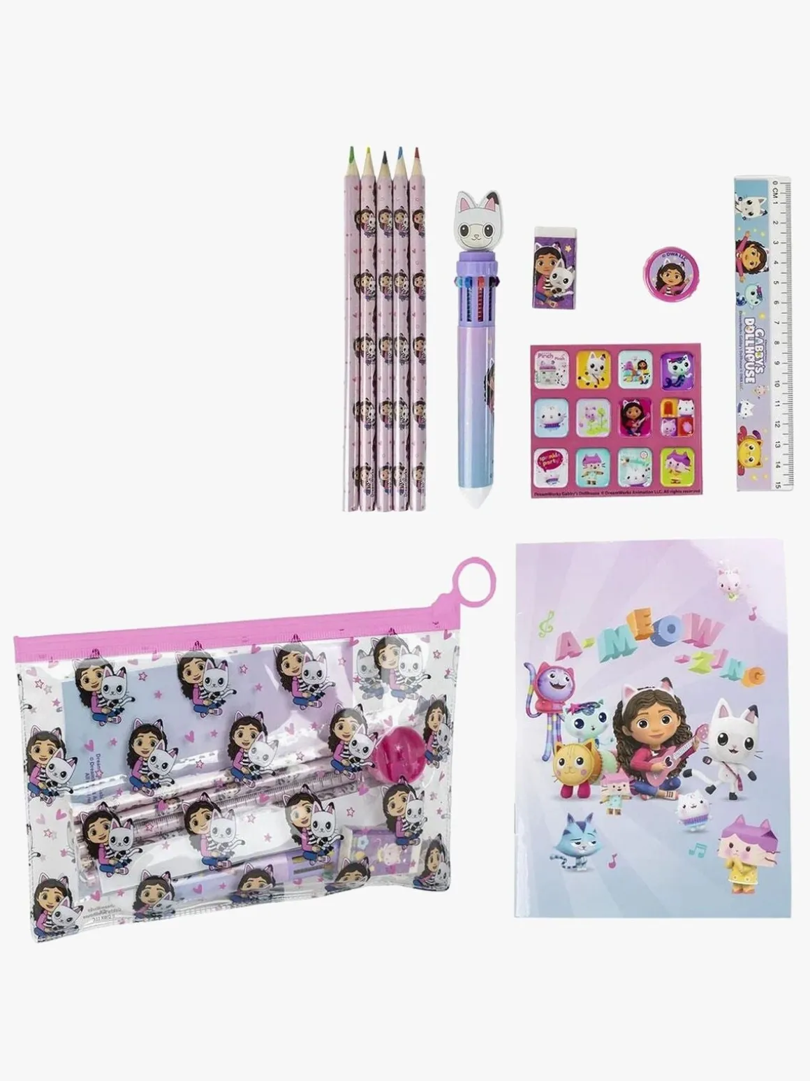 Gabby's Dollhouse Skole Tegnesæt