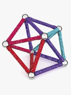 Geomag Byggesæt 60 Dele, Glitter