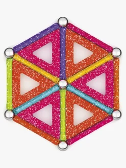 Geomag Byggesæt 35 Dele, Glitter Panels