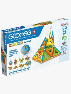 Geomag Supercolor Panels Recycled Byggesæt 78 Dele