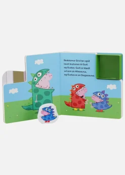 Gurli Gris Bog med Træfigurer - Dinosaurfest