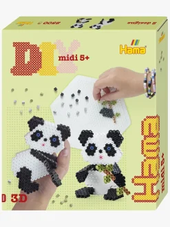Hama Gaveæske 3D Panda Perlesæt 2500 Stk.