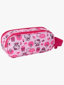 Hello Kitty 3D Dobbelt Penalhus, Pink