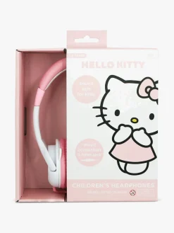 Hello Kitty Høretelefoner med Ører 85dB, Pink