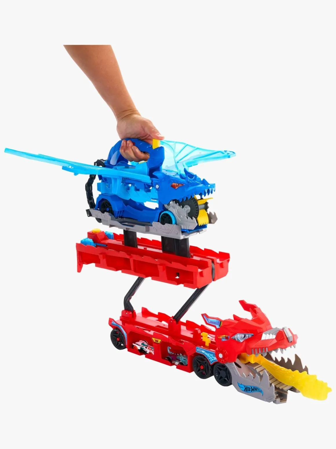 Hot Wheels City Ultimate Dual Dragon Hauler Lastbil