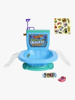 Hot Wheels Flush & Go Fingerskateboard inkl. Skatebowl
