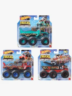 Hot Wheels Monster Trucks Big Rigs Bjærgningsbil Blandet Udvalg