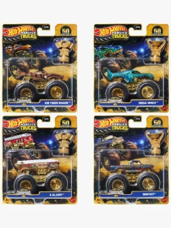 Hot Wheels Monstertrucks Bigfoot Trophy Champions Bil Blandet Udvalg