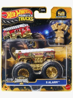 Hot Wheels Monstertrucks Bigfoot Trophy Champions Bil Blandet Udvalg