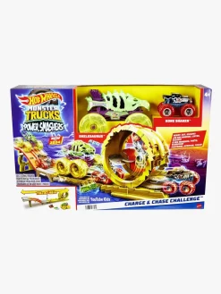 Hot Wheels Power Smashers Race & Chase Legesæt