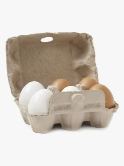 Kids Concept Bistro Æg 6-pak, Natur