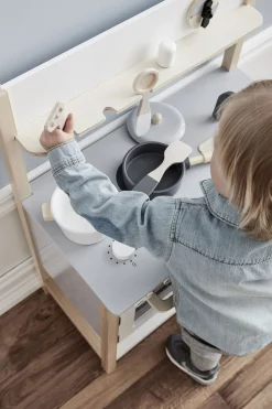 Kid's Concept Legekøkken, Natur/Hvid