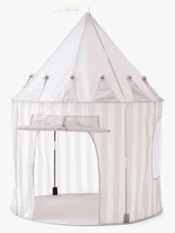 Kids Concept Stribet Legetelt, Grå