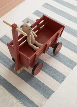 Kids Concept Trækvogn Carl Larsson, Mørkerød