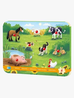 Kärnan Puslespil På Bondegården 8 Brikker