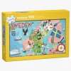 Kärnan Puslespil Sverige 100 Brikker